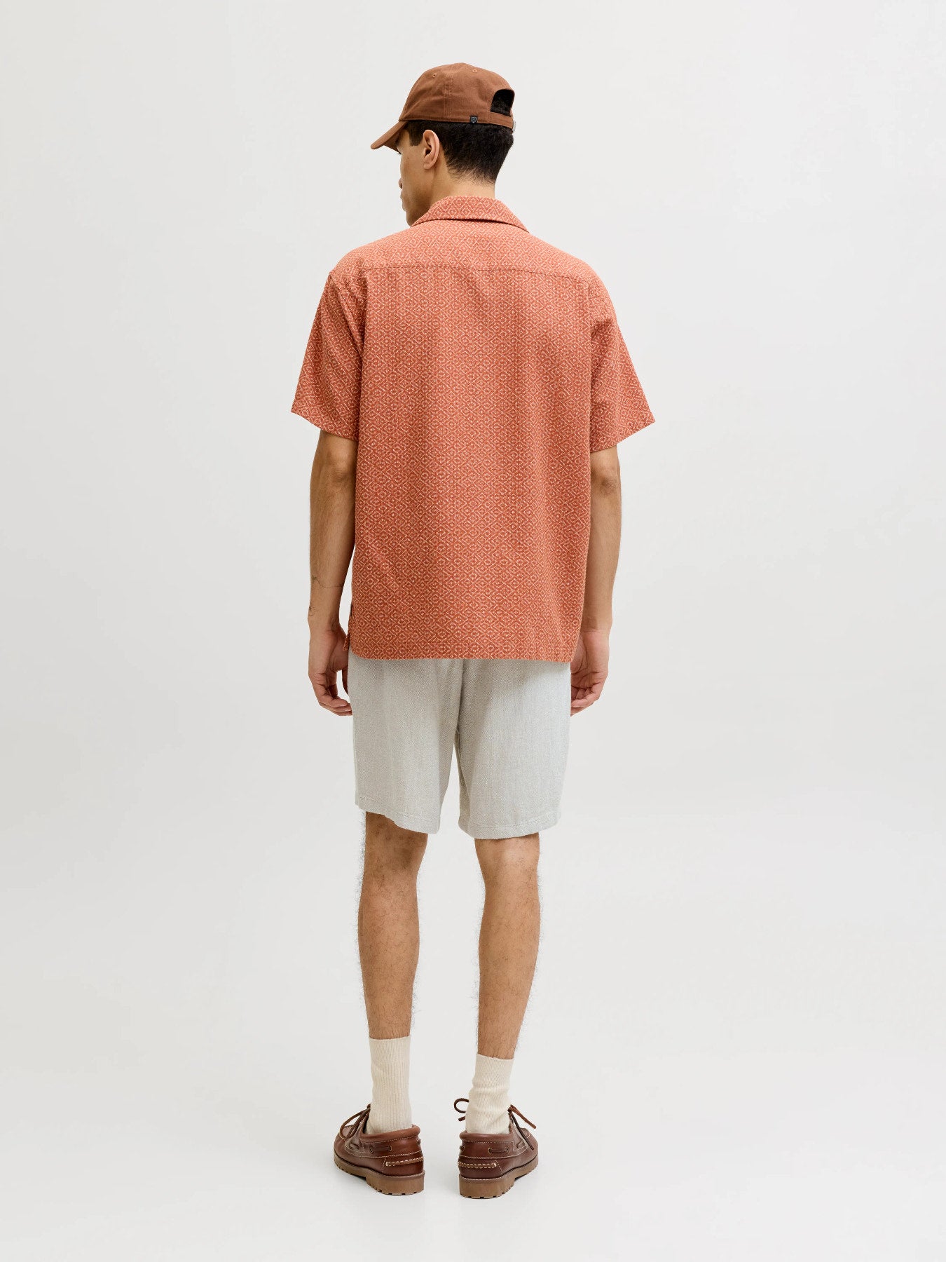 JPSTACE MYKONOS LINEN BLEND SHORTS REG