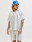 JJECOBA STRIPE RESORT SHIRT SS SN