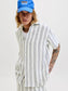 JJECOBA STRIPE RESORT SHIRT SS SN