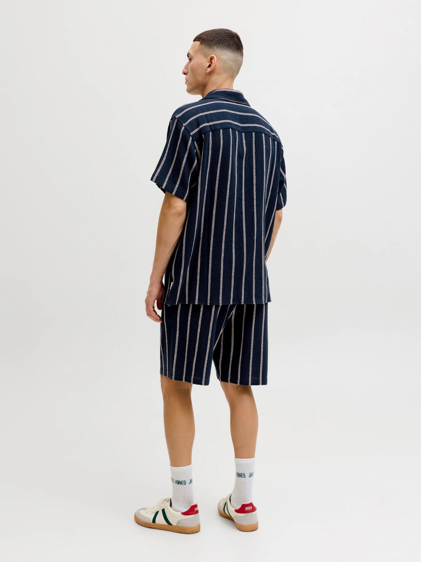 JJECOBA STRIPE RESORT SHIRT SS SN