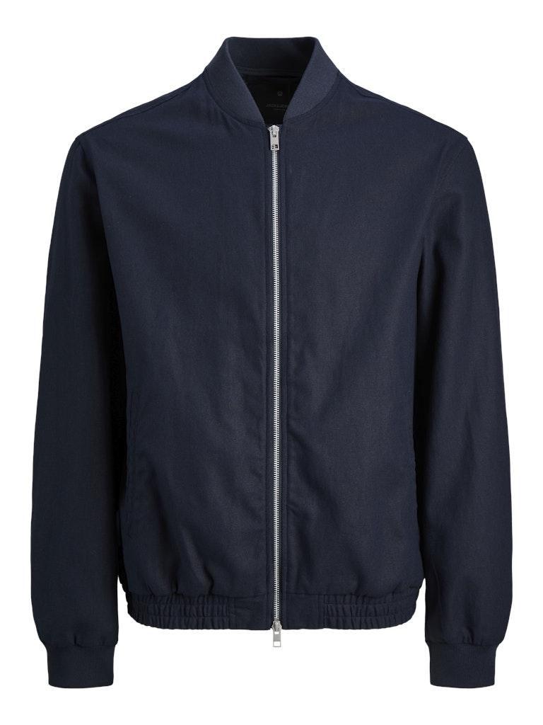 JPRBLALEISTER-LINEN-BLEND-BOMBER-JKT-LN