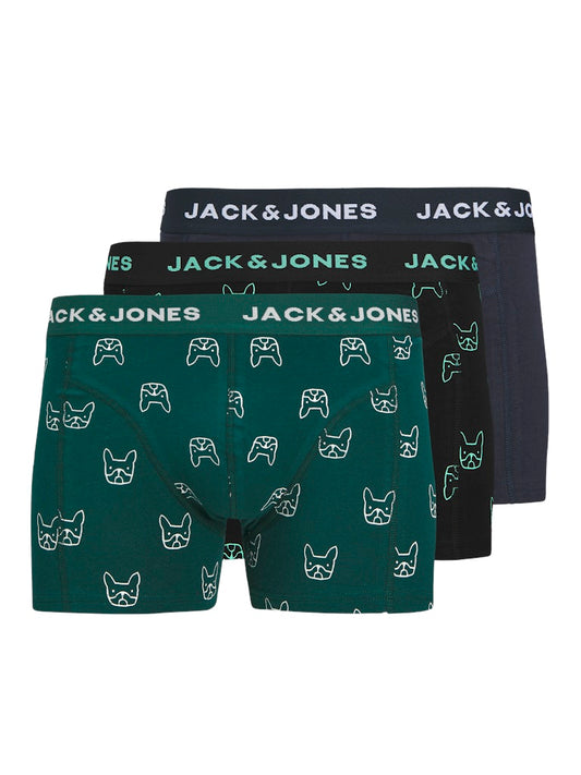 7 Boxer JACK & JONES - Cotone Elastan, Vita Media, Confortevoli - Foto 11