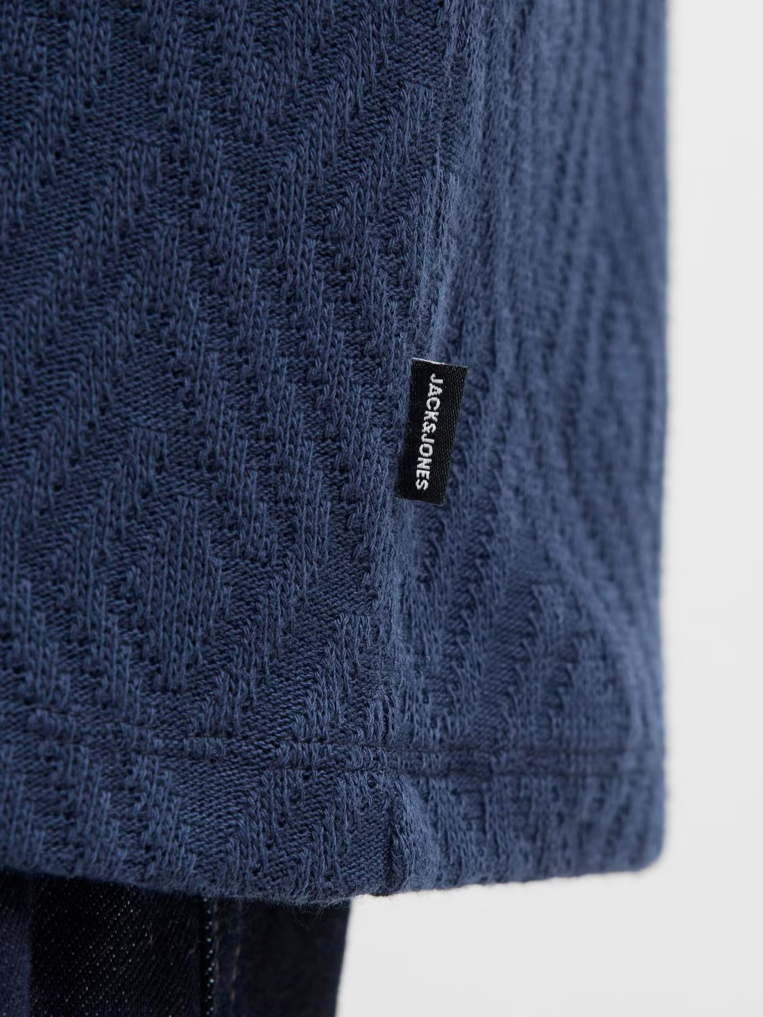 JPRBLUHARRY SS SPLIT NECK POLO SN
