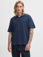 JPRBLUHARRY SS SPLIT NECK POLO SN