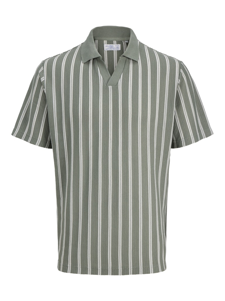 JPRBLUHARRY SS SPLIT NECK POLO SN