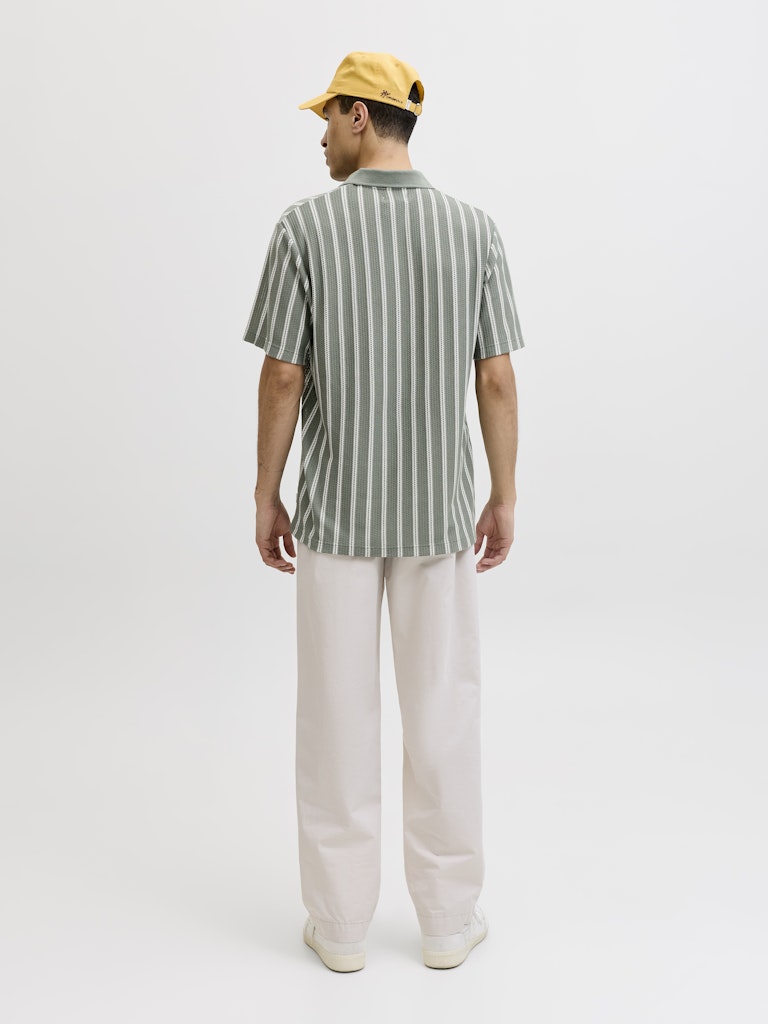 JPRBLUHARRY SS SPLIT NECK POLO SN