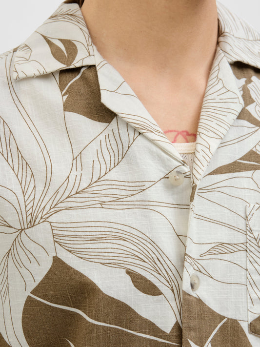 JPRBLUBAHAMAS PRINT RESORT S/S SHIRT LN