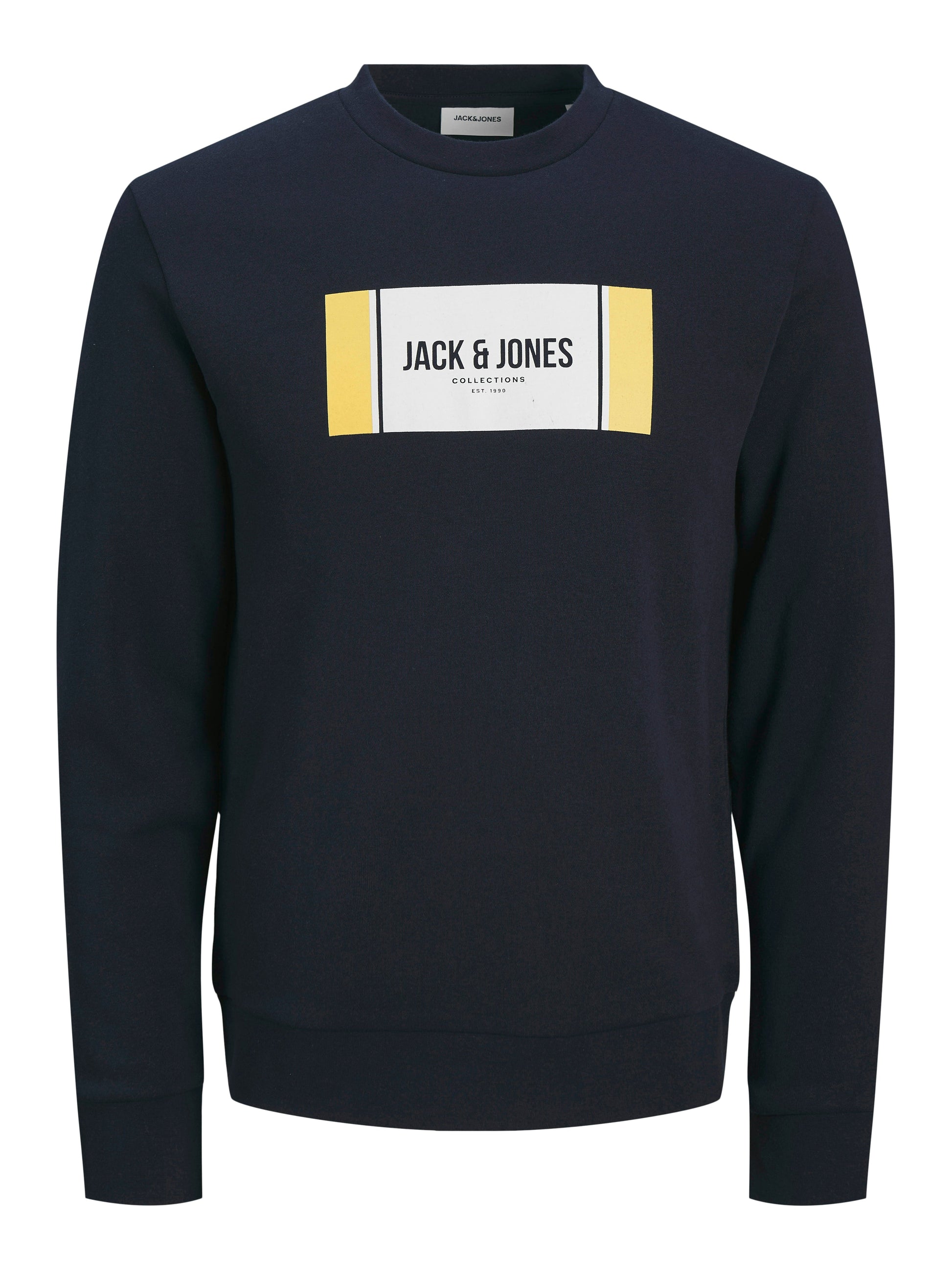 Sweat-shirt Col Rond Jack & Jones Jjhayato - Confort Et Style Décontracté Pour Homme