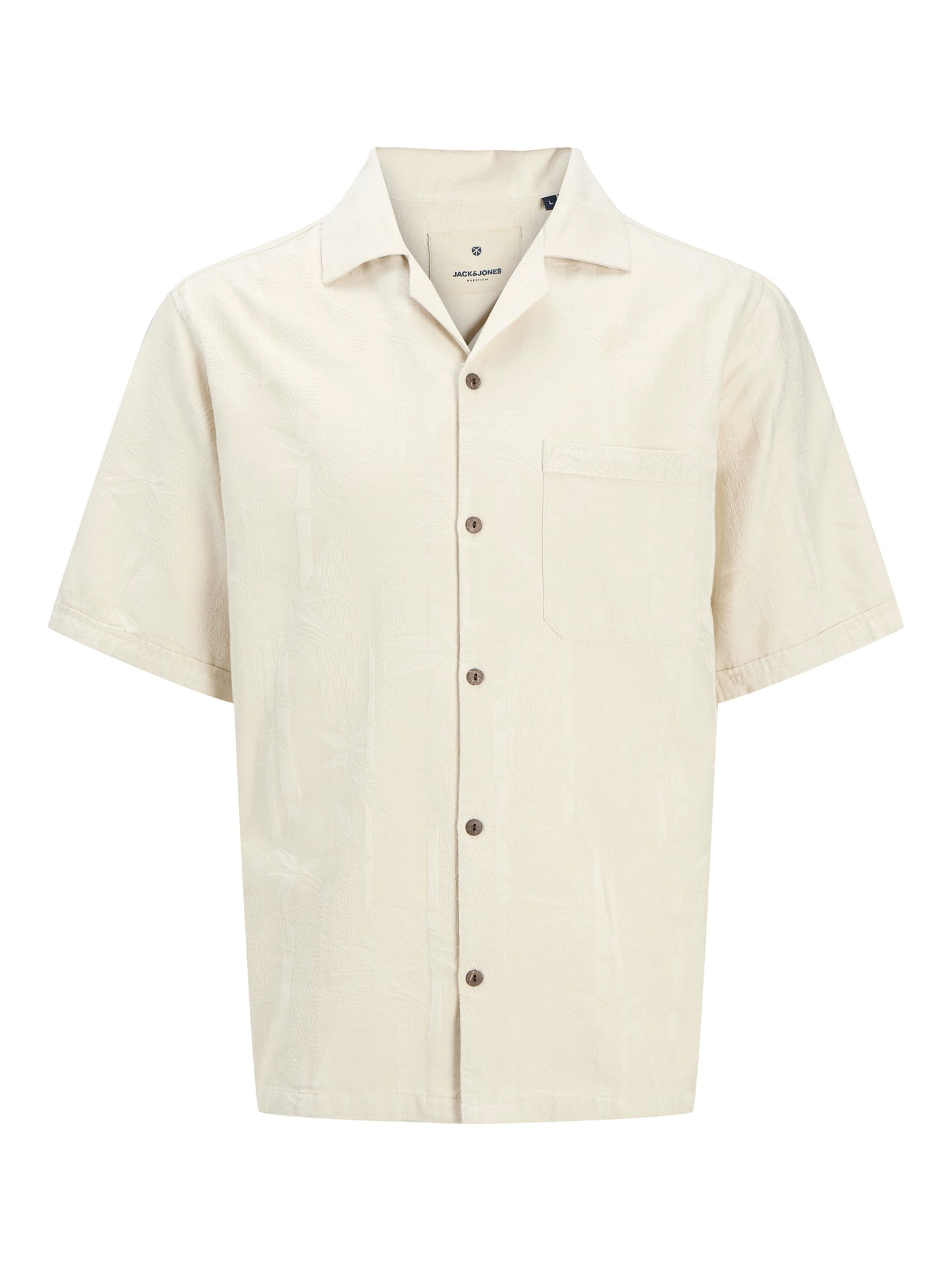 JPRBLULUKE JACQUARD RESORT S/S SHIRT LN