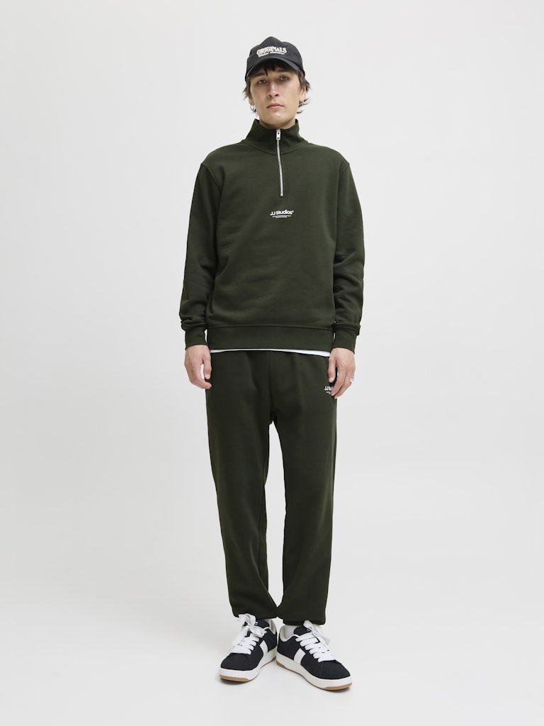 JJESOHO SWEAT QUARTER ZIP HN NOOS