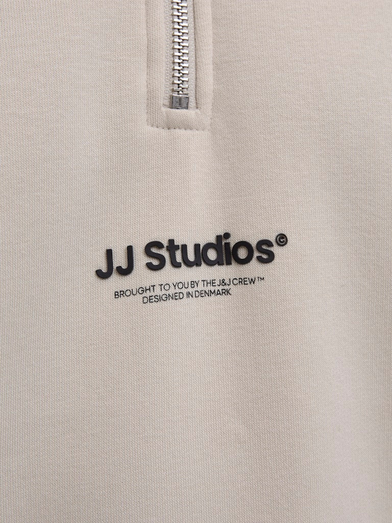 JJESOHO SWEAT QUARTER ZIP HN NOOS