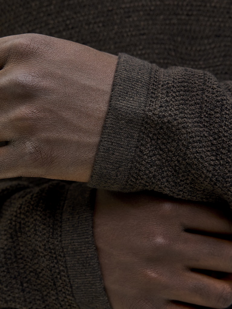 JJEGEORGE KNIT POLO LS SN