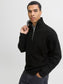 JJESOHO OLLIE KNIT HALF ZIP SN