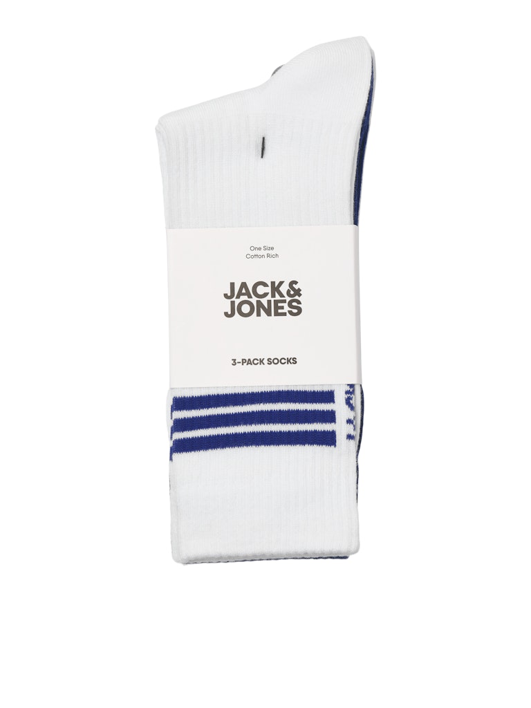 JACJACE TENNIS SOCKS 3 PACK