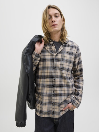 JJJAMES FLANNEL SHIRT LS