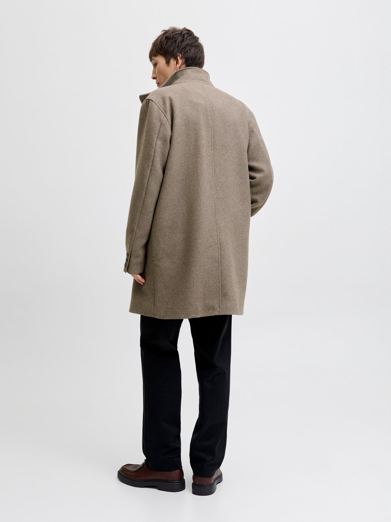JPRCCKEITH WOOL BLEND STANCOLLAR COAT SN