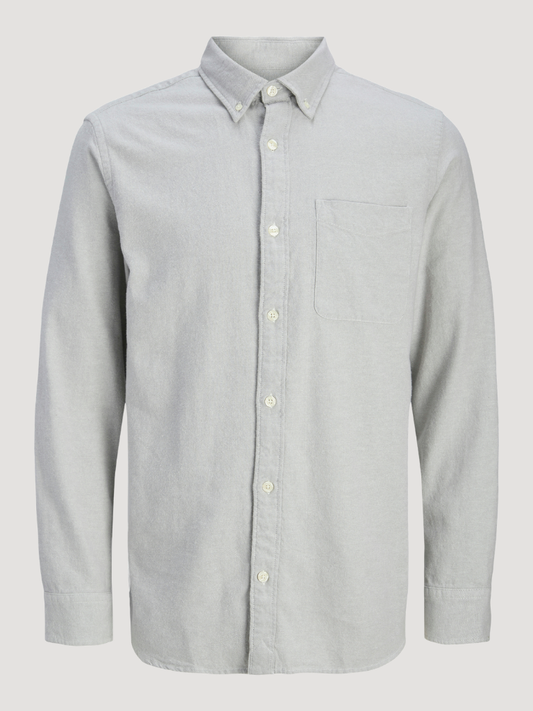 JPRBLUBROOK TWILL SOLID L/S SHIRT LN