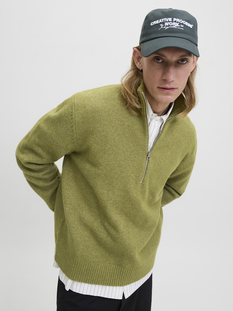 JORNORREBRO KNIT HALF ZIP SN