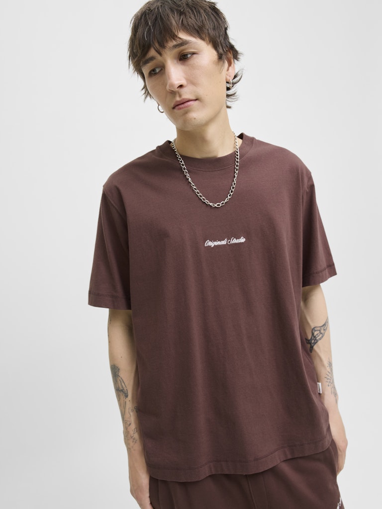 JORNORREBRO EMB TEE SS CREW NECK NOOS