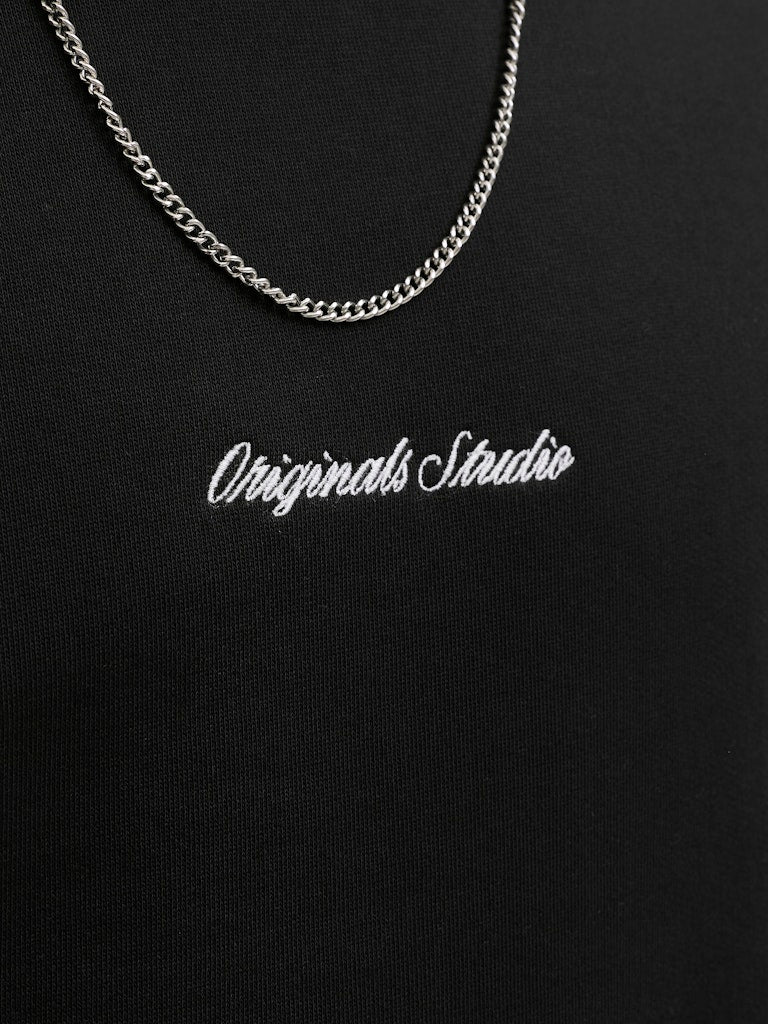 JORNORREBRO EMB SWEAT CREW NOOS