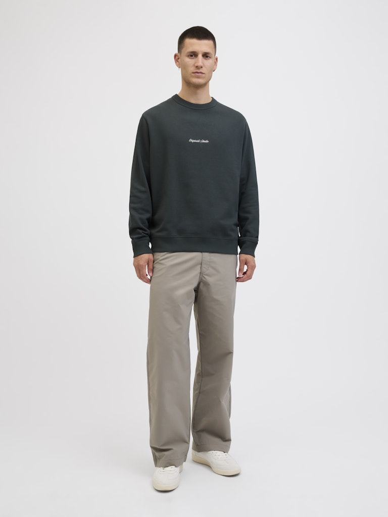 JORNORREBRO EMB SWEAT CREW NOOS