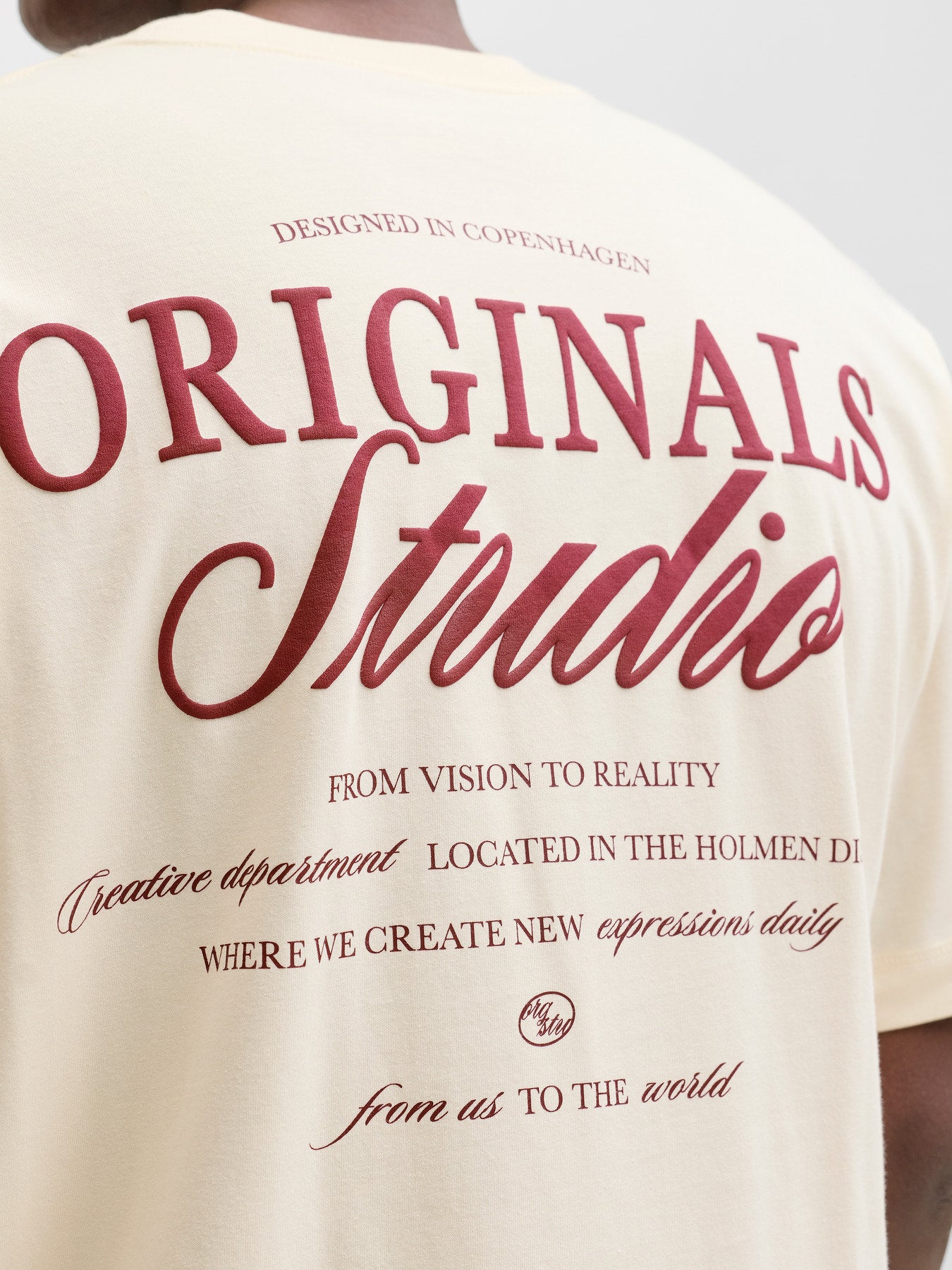 JORNORREBRO TYPO TEE SS CREW NECK NOOS