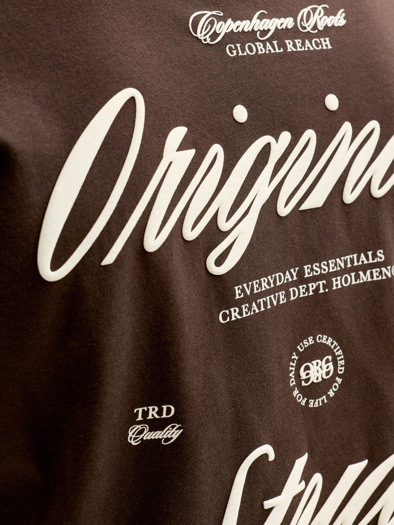 JORNORREBRO TYPO TEE SS CREW NECK NOOS