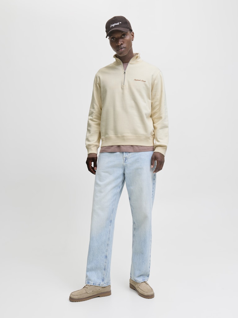 JORNORREBRO EMB SWEAT HIGH NECK NOOS