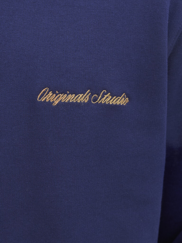 JORNORREBRO EMB SWEAT HIGH NECK NOOS