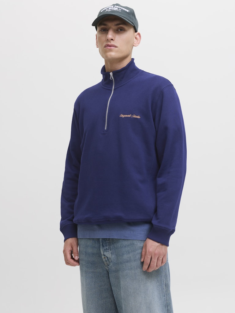 JORNORREBRO EMB SWEAT HIGH NECK NOOS