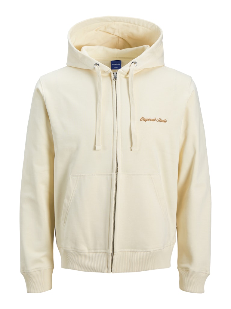 JORNORREBRO EMB SWEAT ZIP HOOD NOOS
