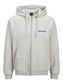 JORNORREBRO EMB SWEAT ZIP HOOD NOOS