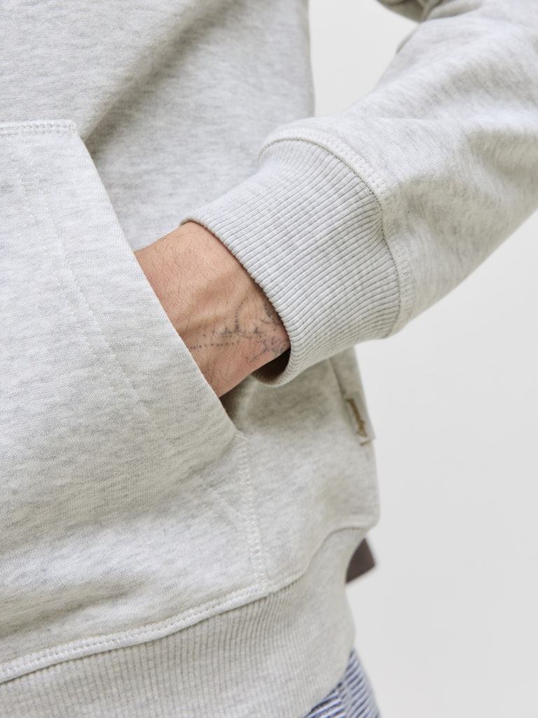 JORNORREBRO EMB SWEAT ZIP HOOD NOOS
