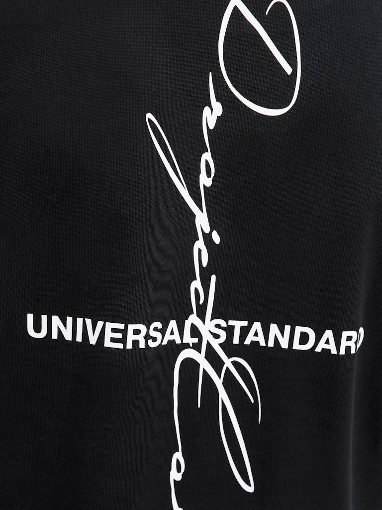 JCOCOVER SCRIPT BACK TEE SS CREW NECK LN