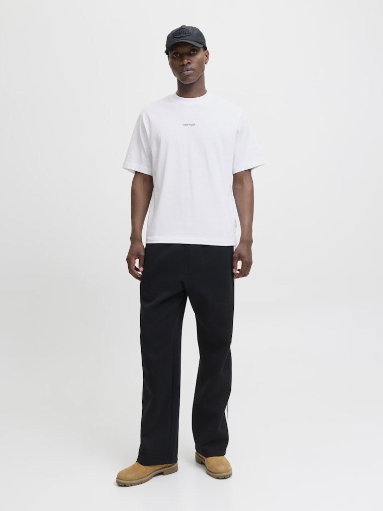 JCOCOVER SCRIPT BACK TEE SS CREW NECK LN