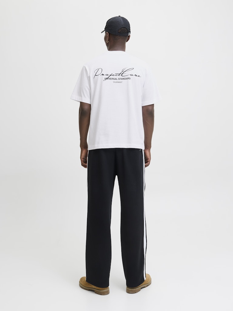 JCOCOVER SCRIPT BACK TEE SS CREW NECK LN