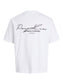JCOCOVER SCRIPT BACK TEE SS CREW NECK LN