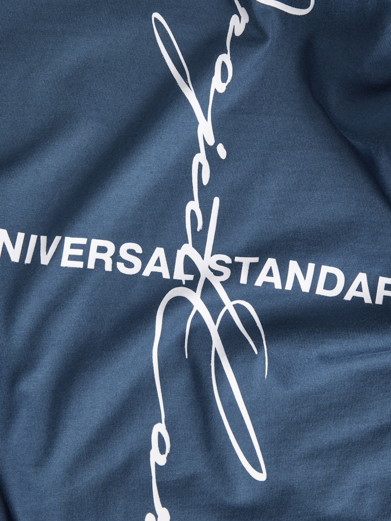 JCOCOVER SCRIPT BACK TEE SS CREW NECK LN