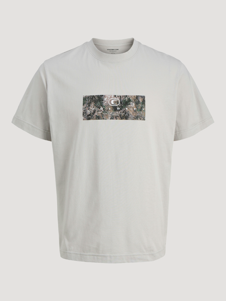 JCOSTANCE FRONT TEXT TEE SS CREW NECK