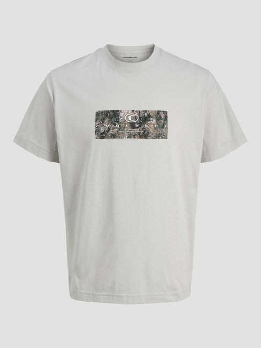 JCOSTANCE FRONT TEXT TEE SS CREW NECK