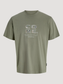 JCOSTANCE FRONT TEXT TEE SS CREW NECK