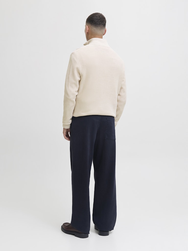 JPRBLUREX KNIT HALF ZIP LN