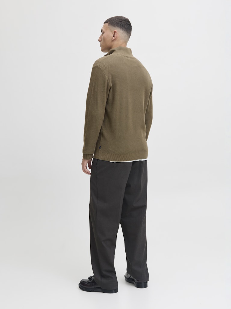 JPRBLUREX KNIT FULL ZIP CARDIGAN LN