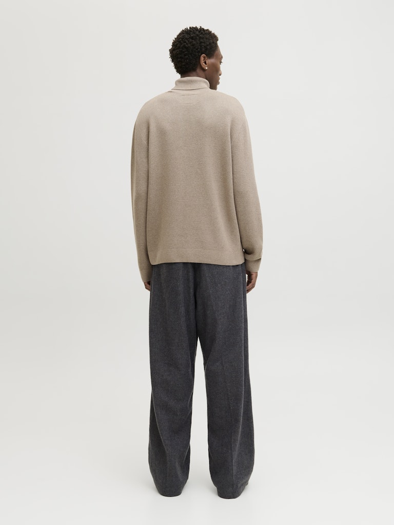 JPRBLAMILANO STITCH KNIT ROLL NECK