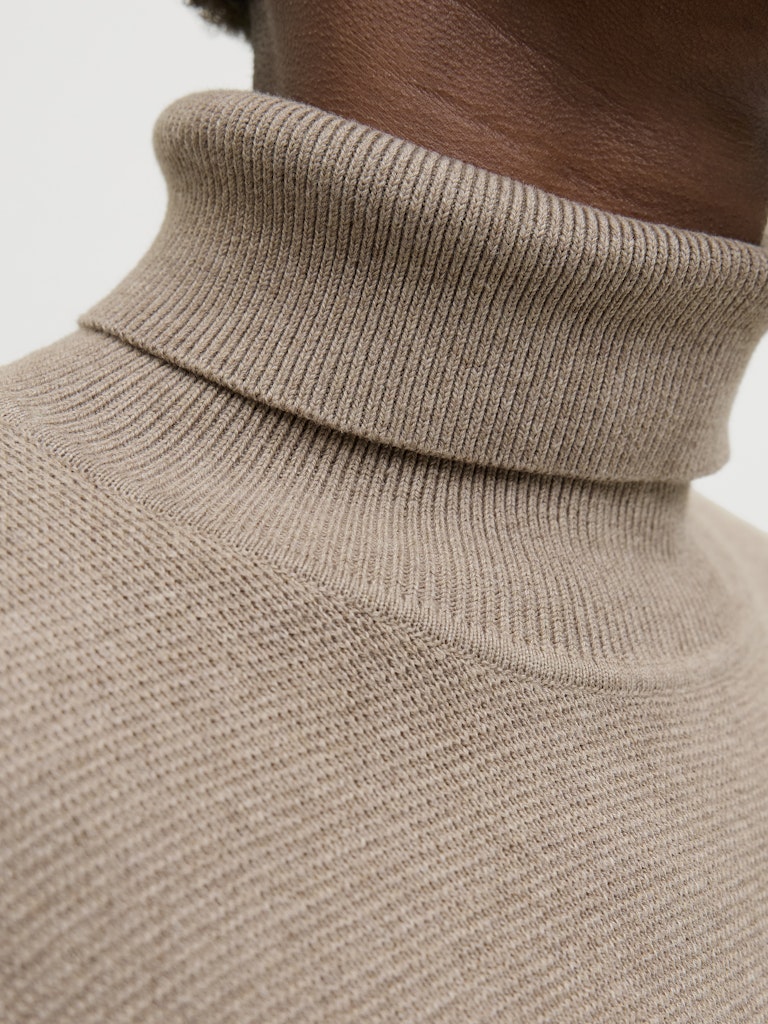 JPRBLAMILANO STITCH KNIT ROLL NECK