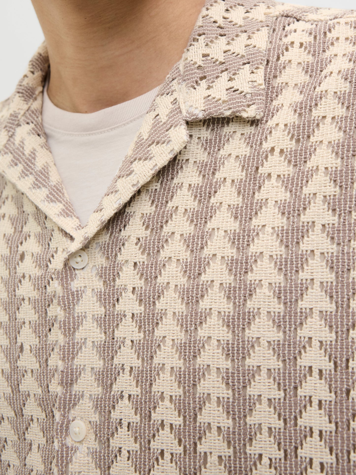 JORSUMMER LUKE TEXTURE RESORT SHIRT SS