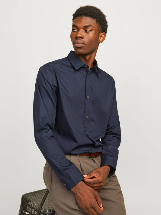 JPRBLASTANFORD TENCEL L/S SHIRT LN