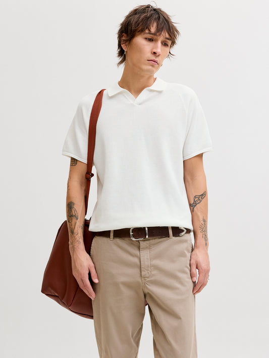 JJHILL KNIT SPLIT NECK SS26