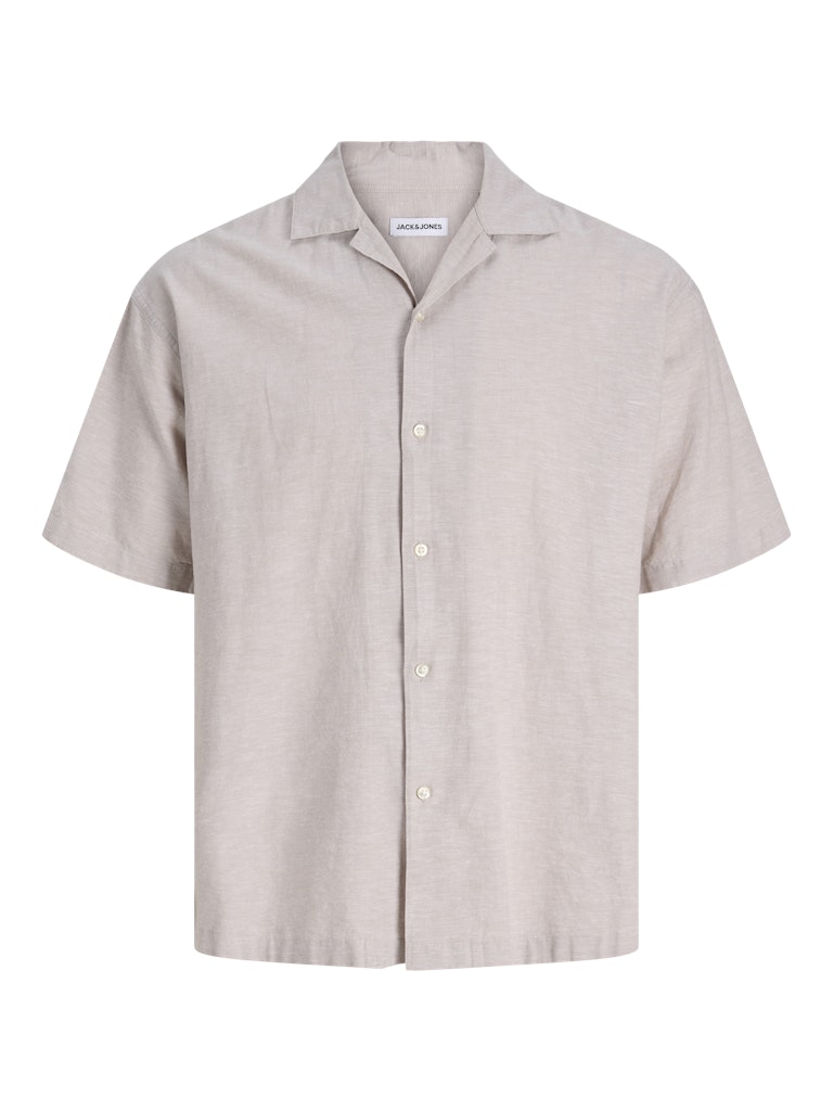 JJEBREEZE LINEN BLEND RESORT SHIRT SS SN
