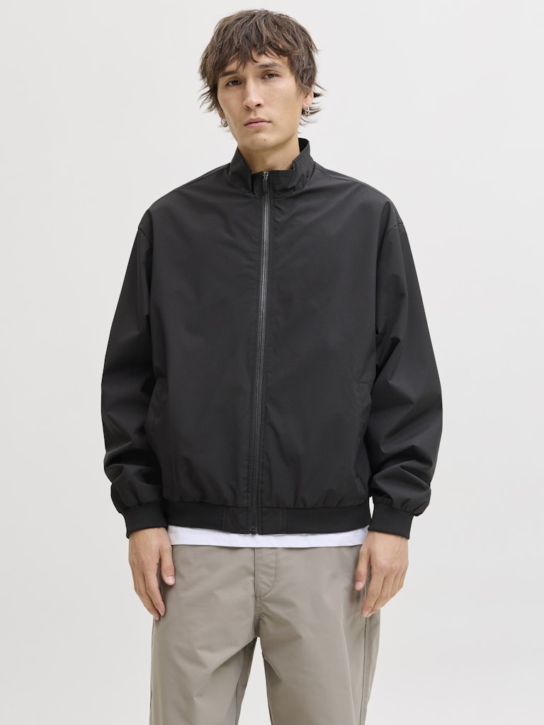 JJECHARGE STAND COLLAR BOMBER NOOS